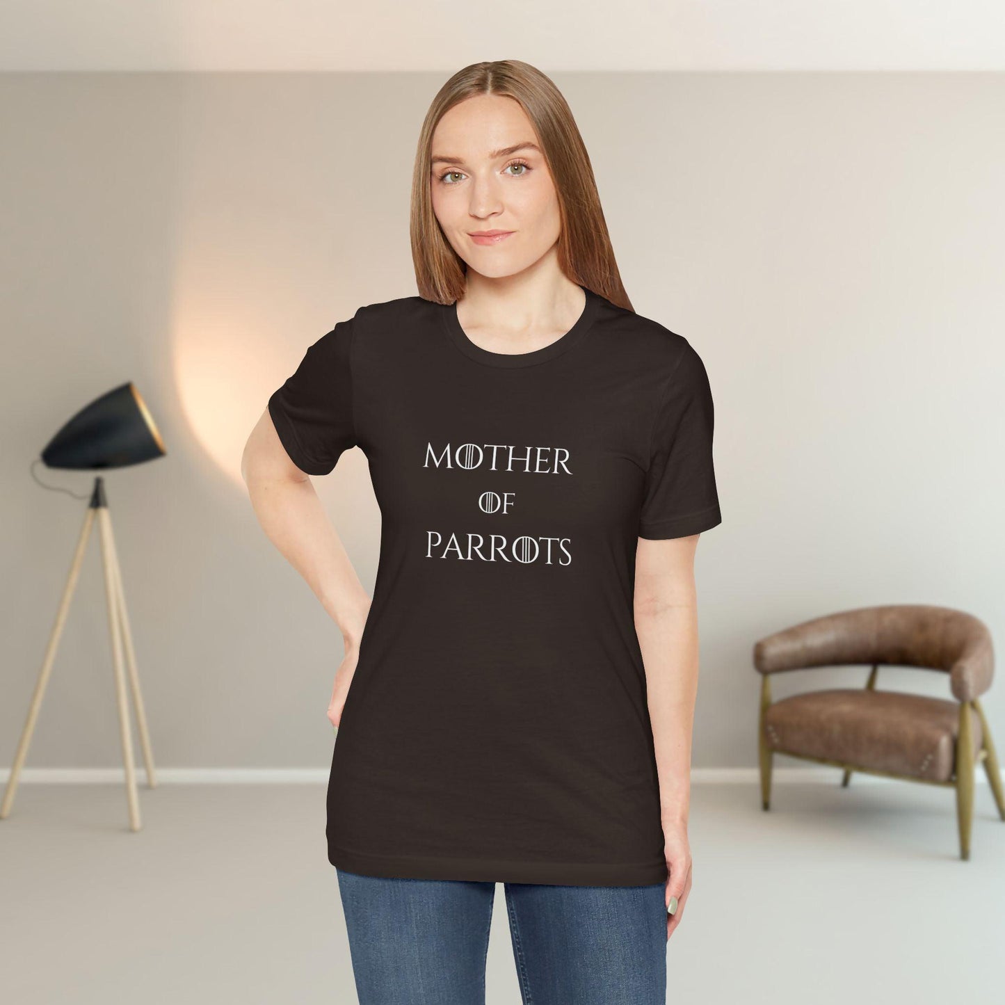Mother of Parrots Premium TShirt - Perfect Gift for Cat Lovers