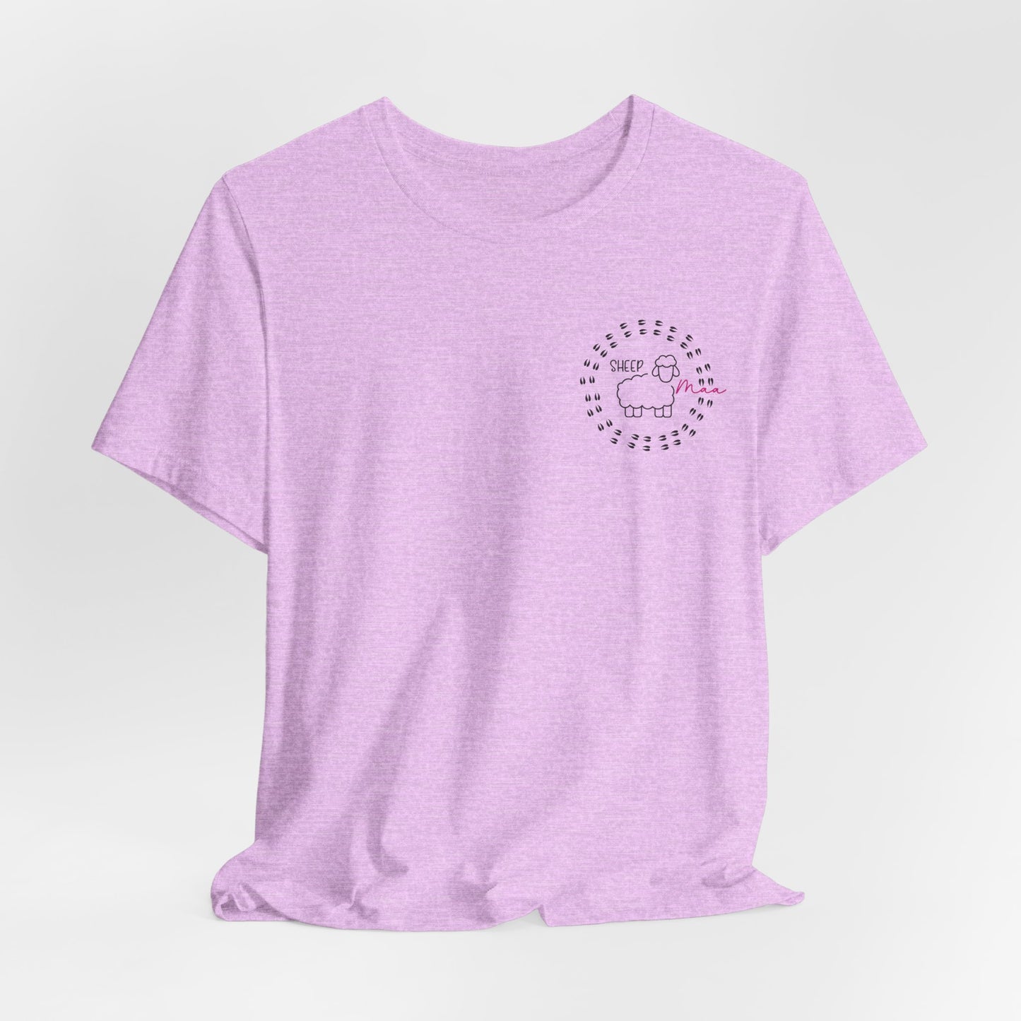 Sheep Maaa T-Shirt – Cute Farm Tee for Women, Shepherdess & Sheep Lovers