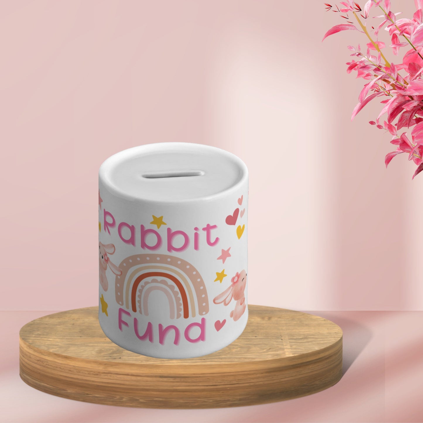 Rabbit money box, bunny money box, rabbit piggy bank, girl first rabbit, girl first pet