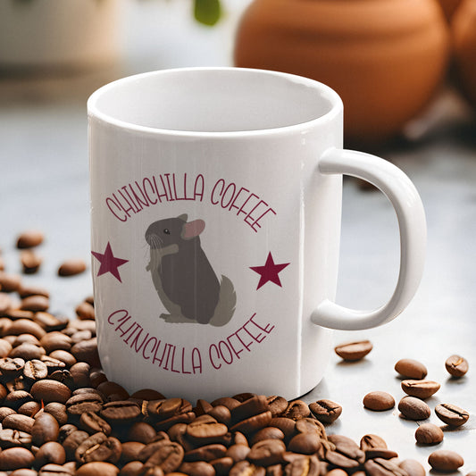 Starbucks chinchilla mug 11oz, chinchilla gift idea coffee lover