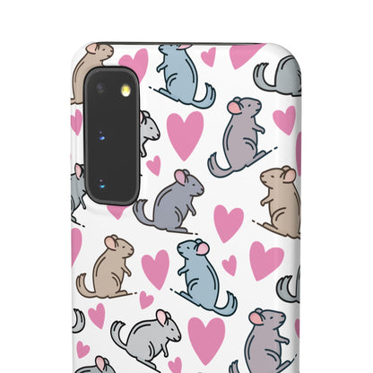 Chinchilla Love Snap Phone Case