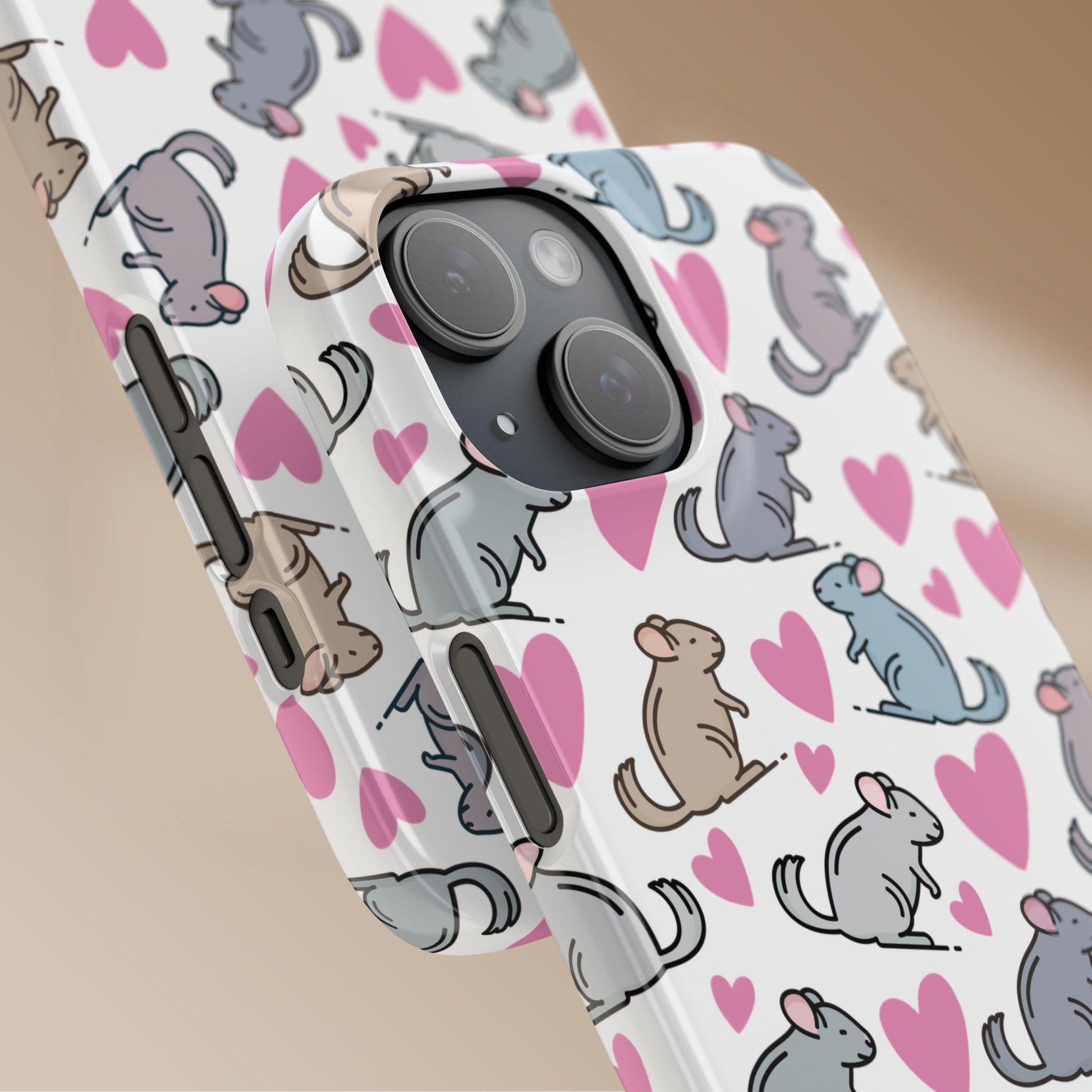 Chinchilla Love Snap Phone Case