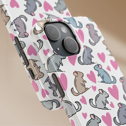 Chinchilla Love Snap Phone Case