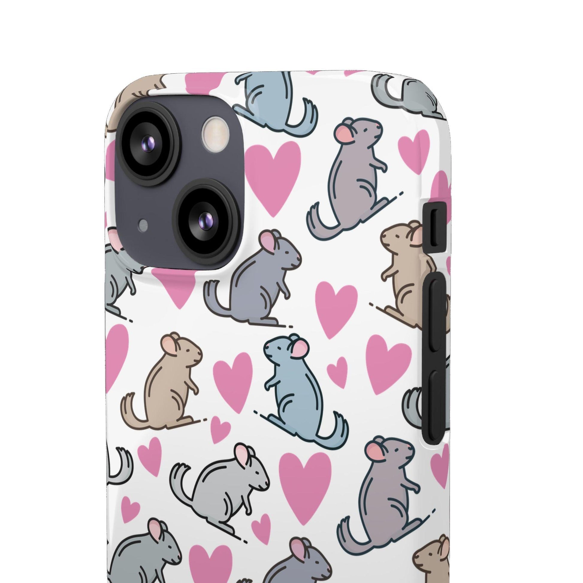 Chinchilla Love Snap Phone Case