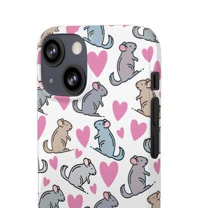 Chinchilla Love Snap Phone Case