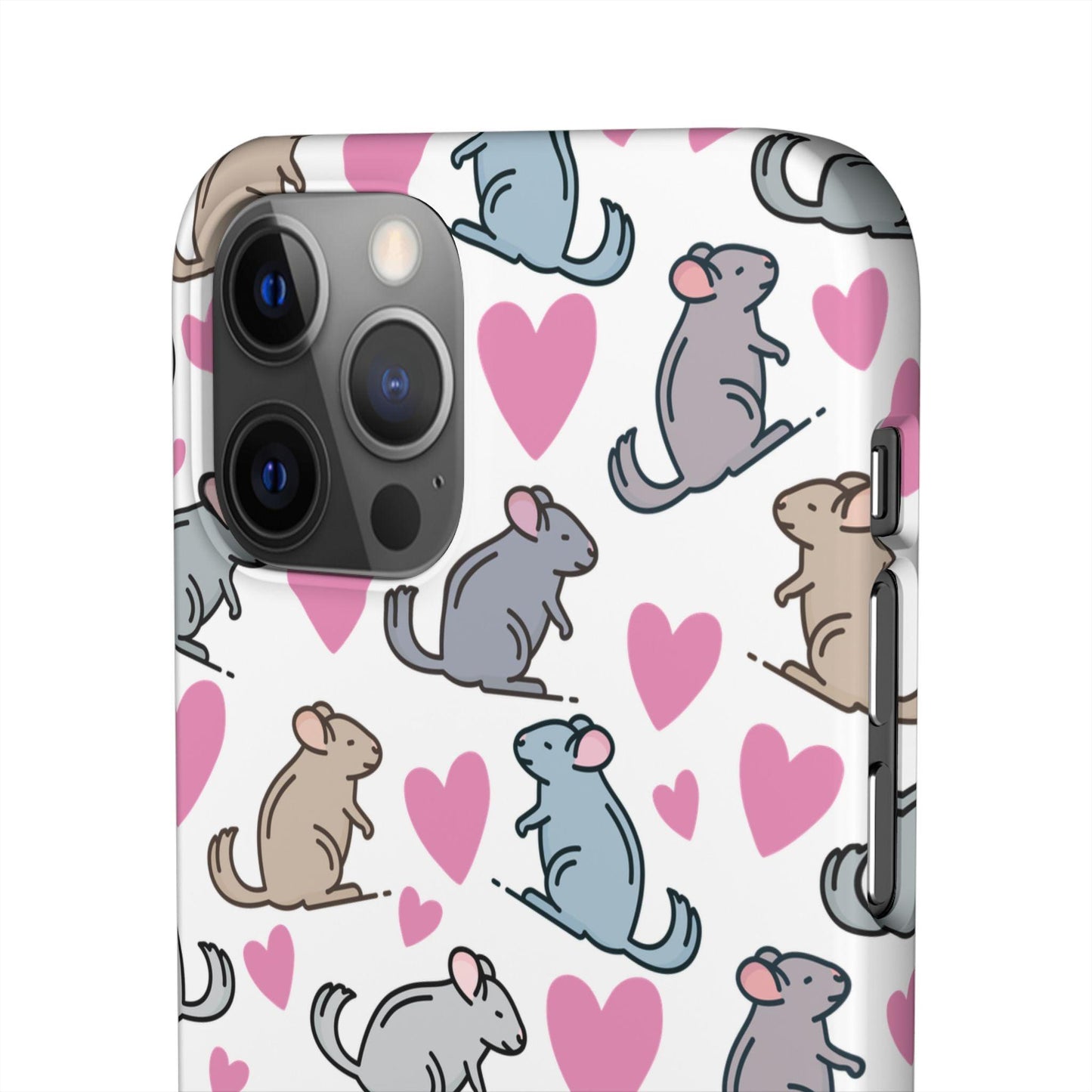 Chinchilla Love Snap Phone Case