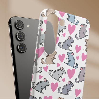 Chinchilla Love Snap Phone Case