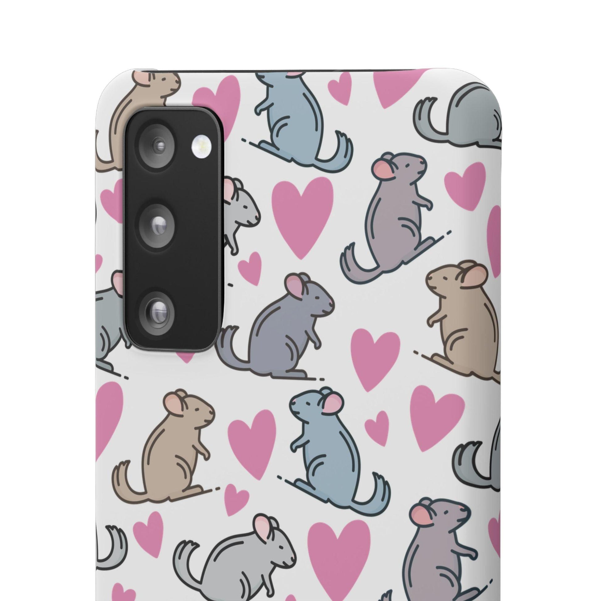 Chinchilla Love Snap Phone Case