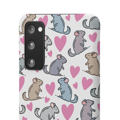 Chinchilla Love Snap Phone Case