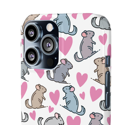 Chinchilla Love Snap Phone Case