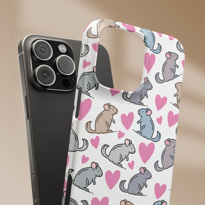 Chinchilla Love Snap Phone Case