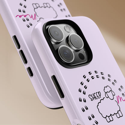 Sheep Maaa Tough Phone Case – Farm Life Protective Case for Female Farmers & Sheep Lovers
