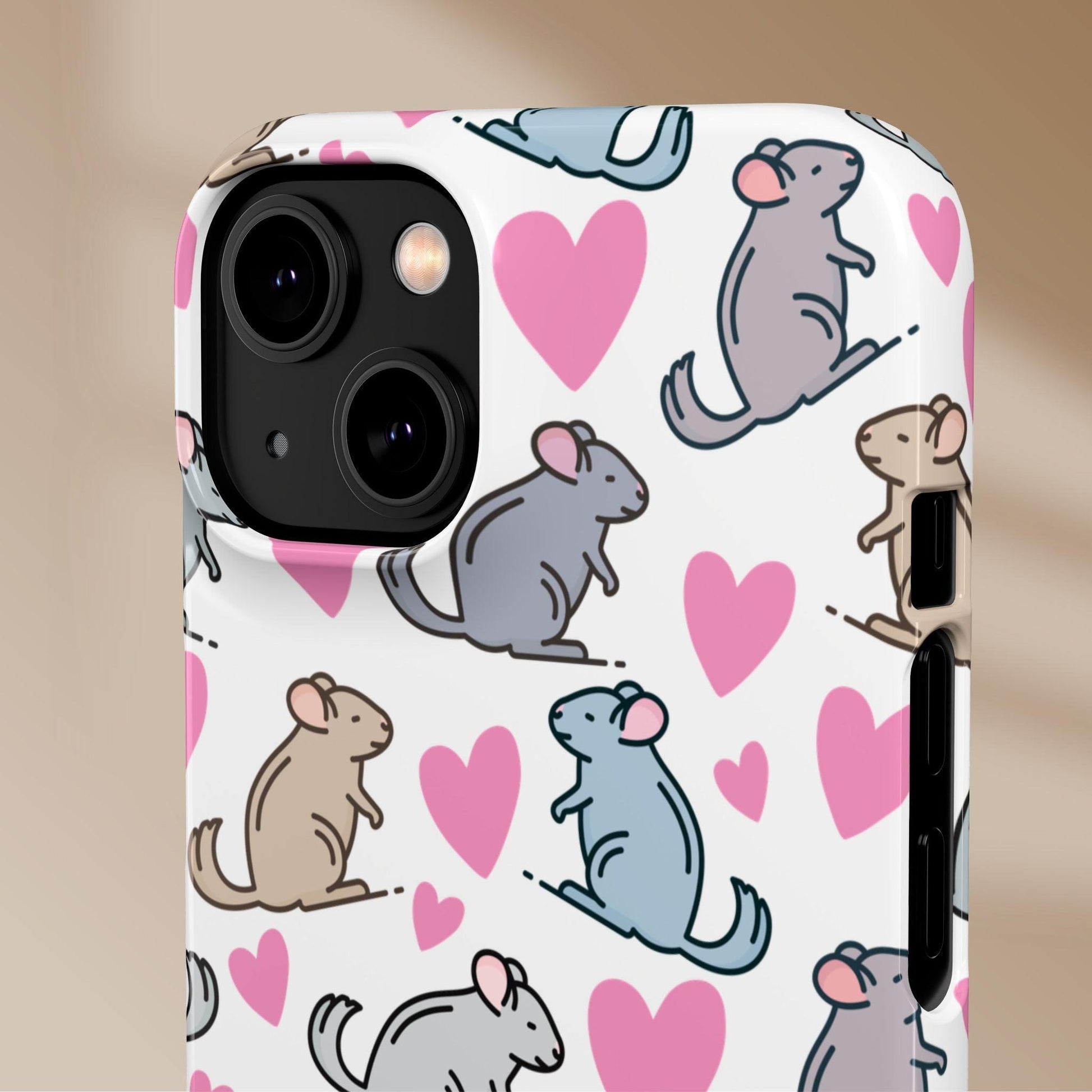 Chinchilla Love Snap Phone Case