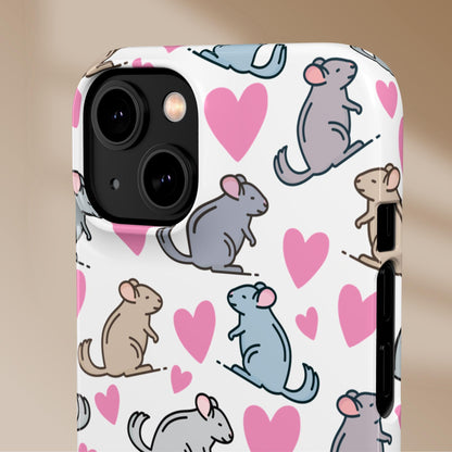 Chinchilla Love Snap Phone Case