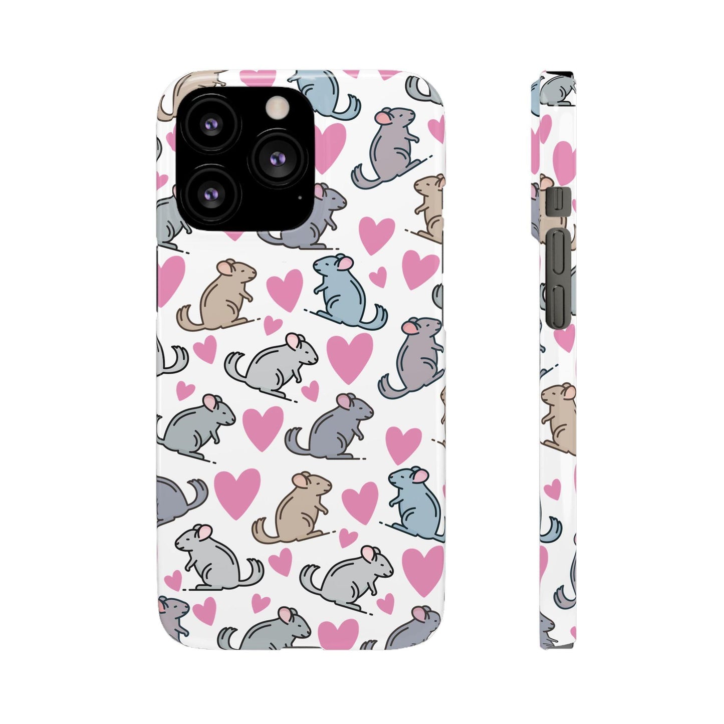 Chinchilla Love Snap Phone Case