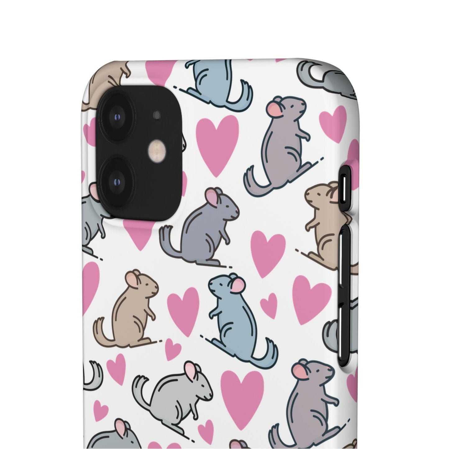 Chinchilla Love Snap Phone Case