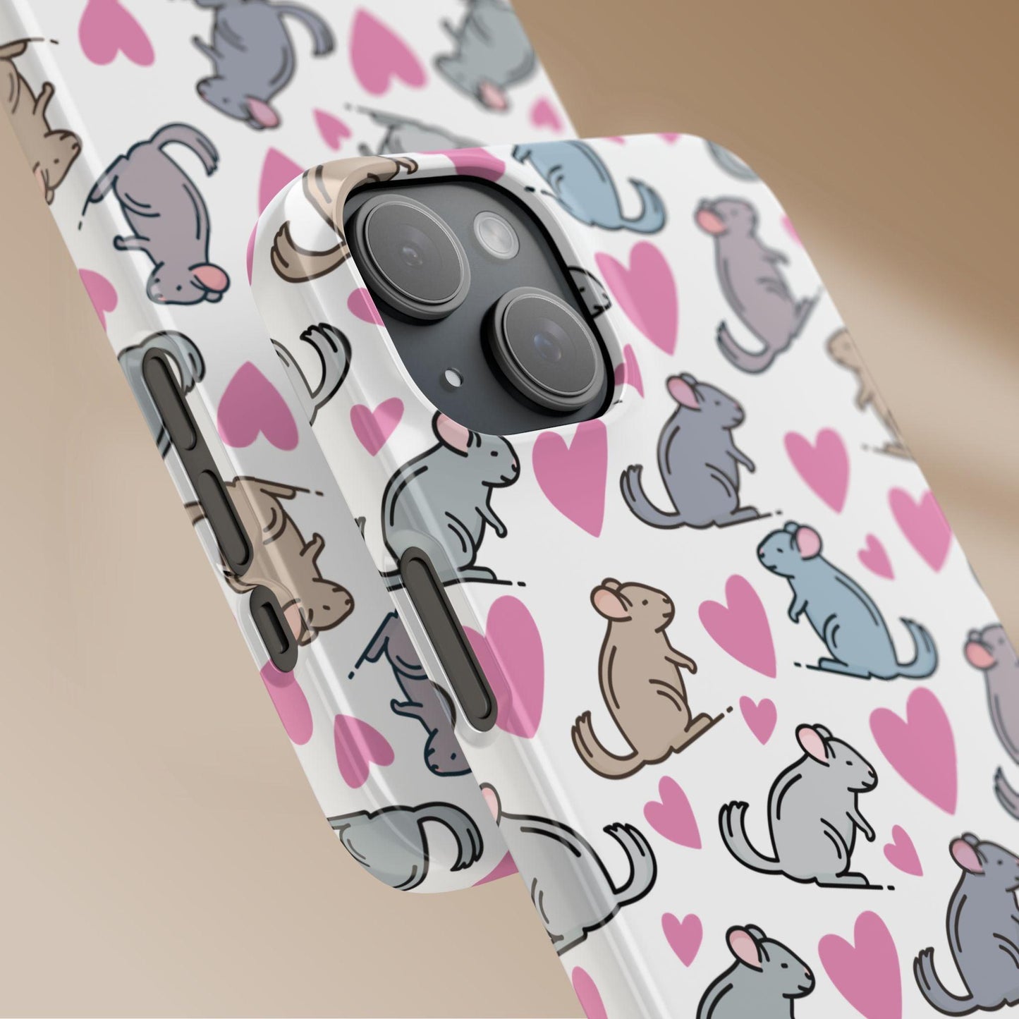 Chinchilla Love Snap Phone Case