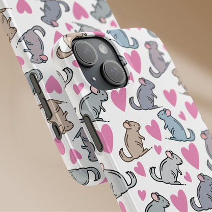 Chinchilla Love Snap Phone Case