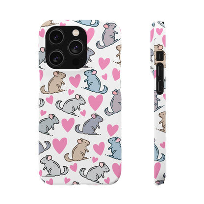 Chinchilla Love Snap Phone Case