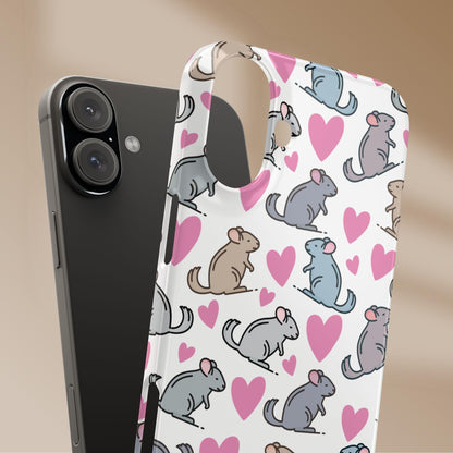 Chinchilla Love Snap Phone Case