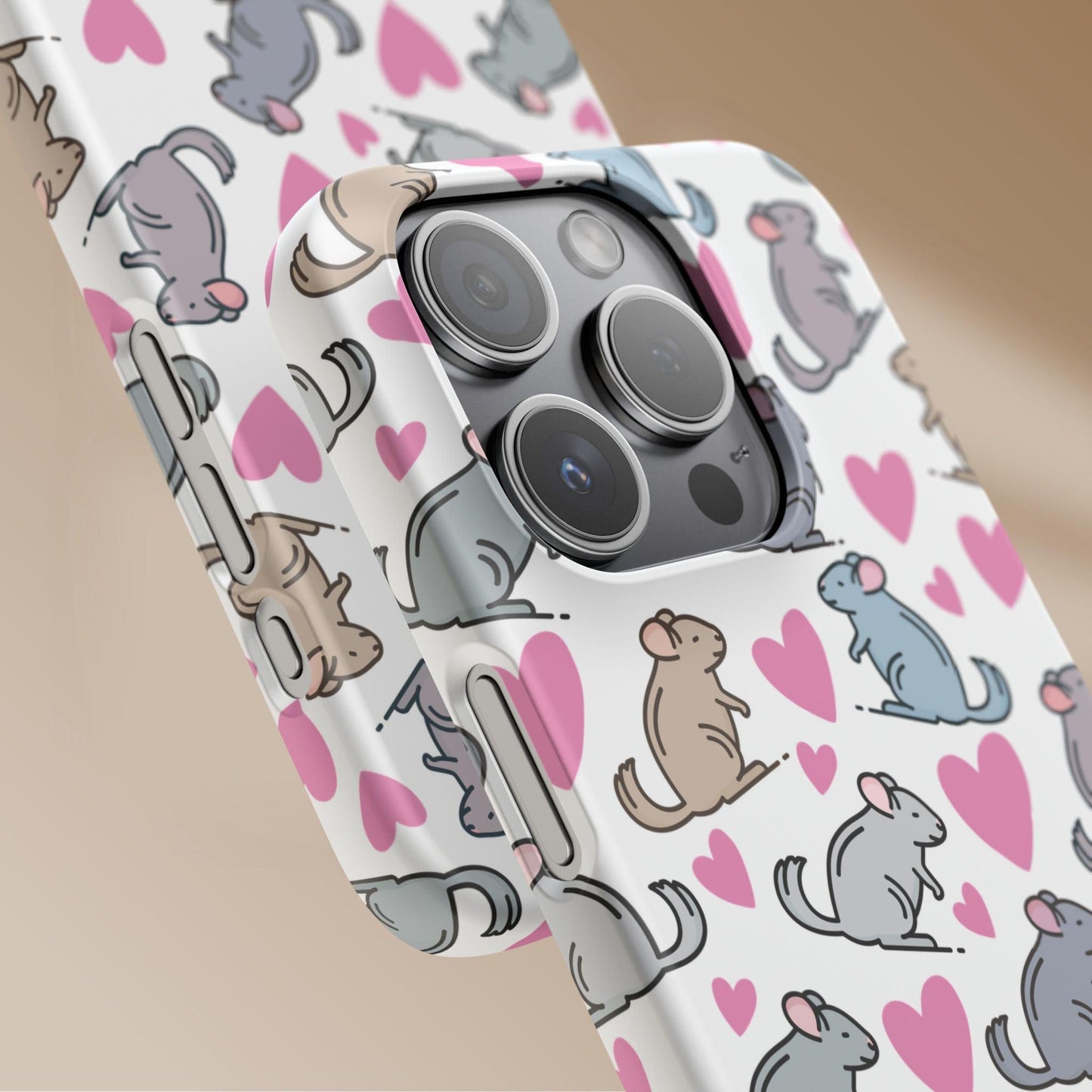 Chinchilla Love Snap Phone Case