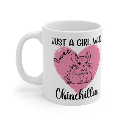 Just A Girl Who Loves Chinchillas Mug - Chinchilla Gift