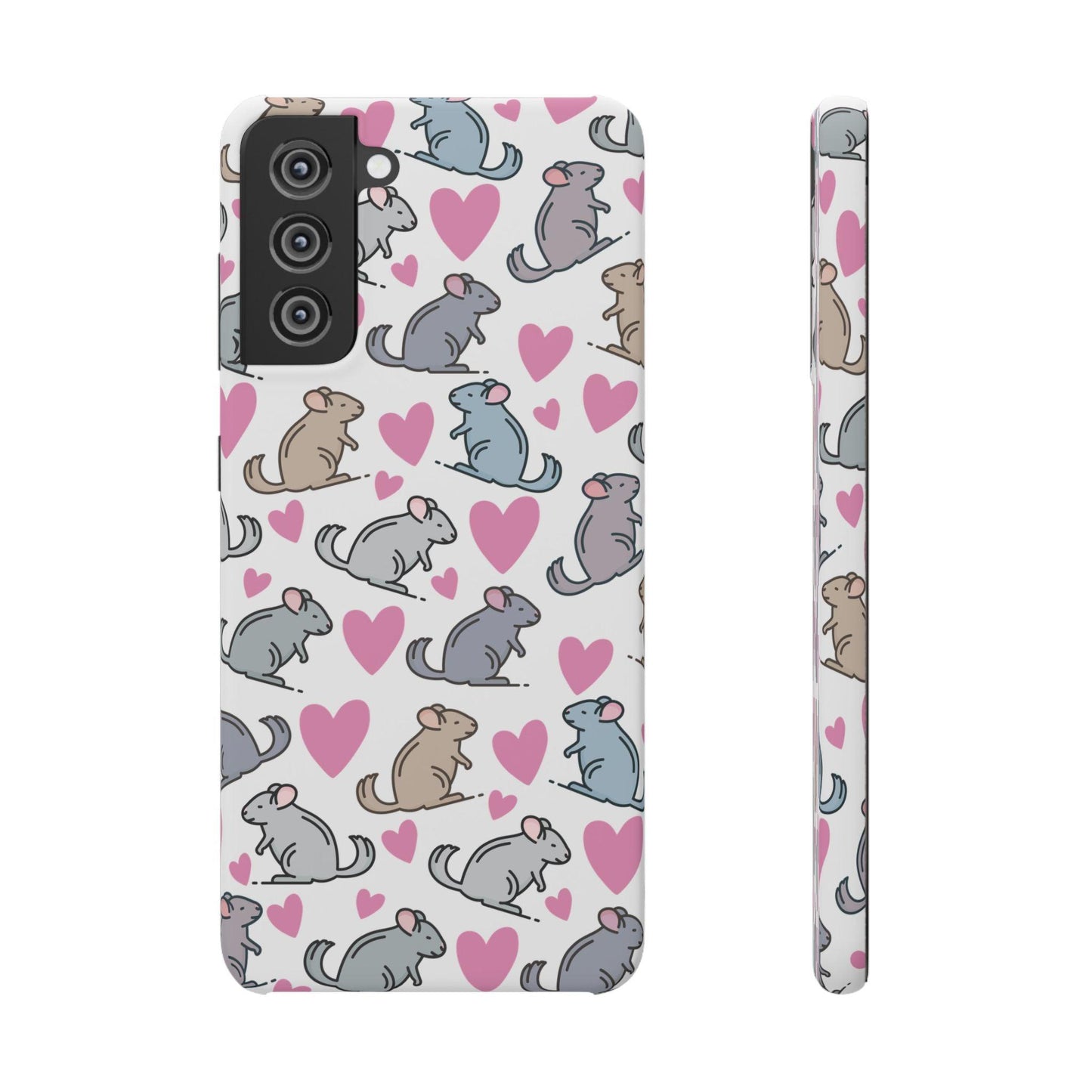 Chinchilla Love Snap Phone Case
