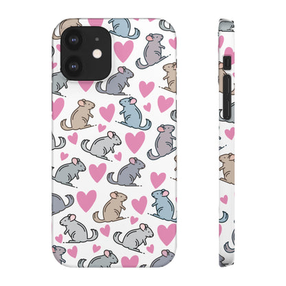 Chinchilla Love Snap Phone Case