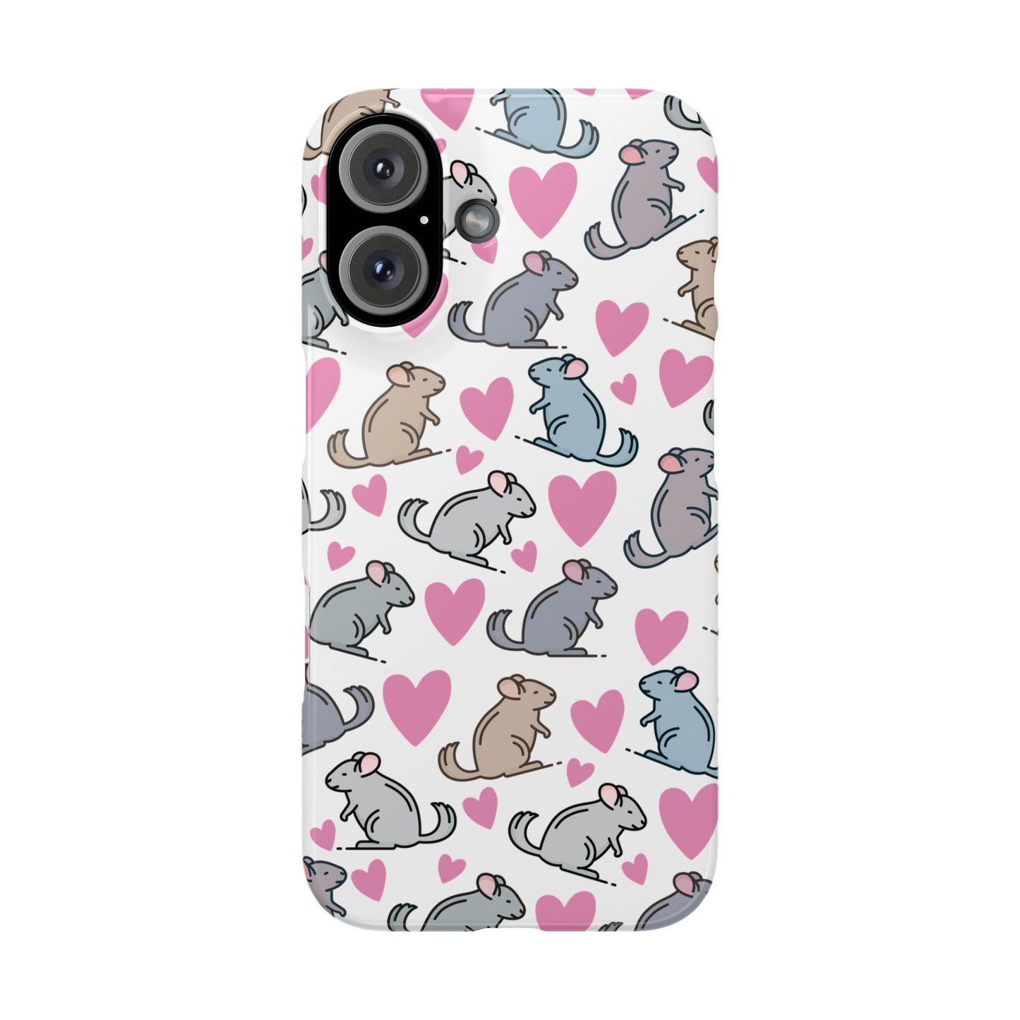 Chinchilla Love Snap Phone Case