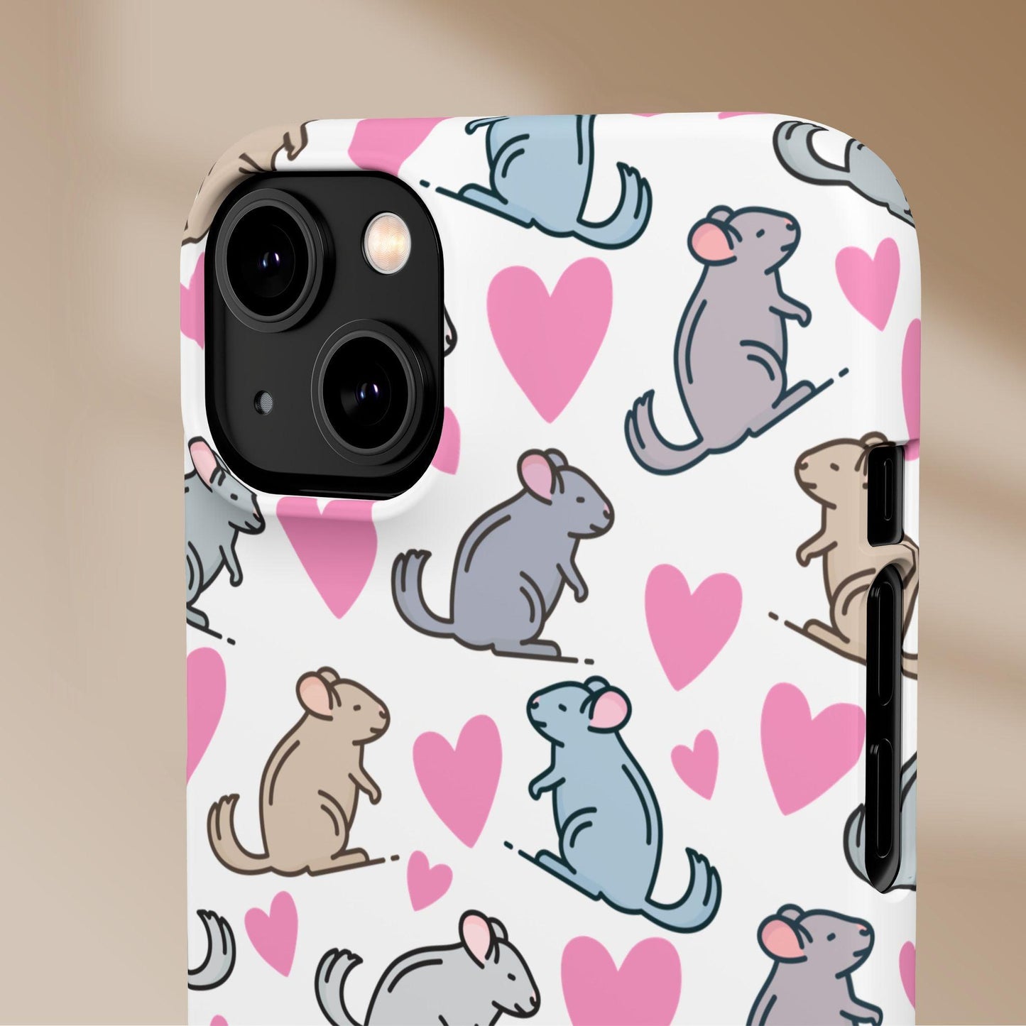Chinchilla Love Snap Phone Case