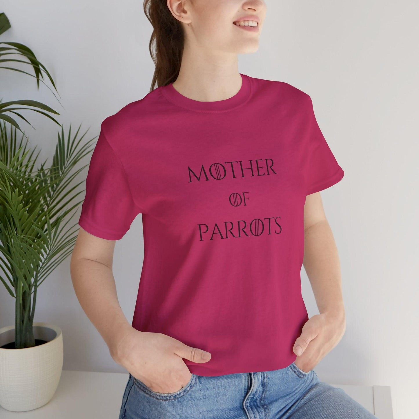 Mother of Parrots Premium TShirt - Perfect Gift for Cat Lovers