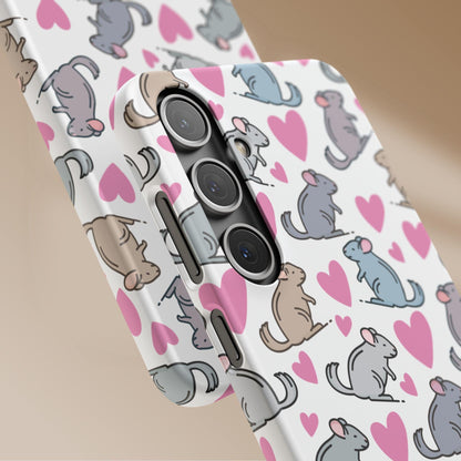 Chinchilla Love Snap Phone Case