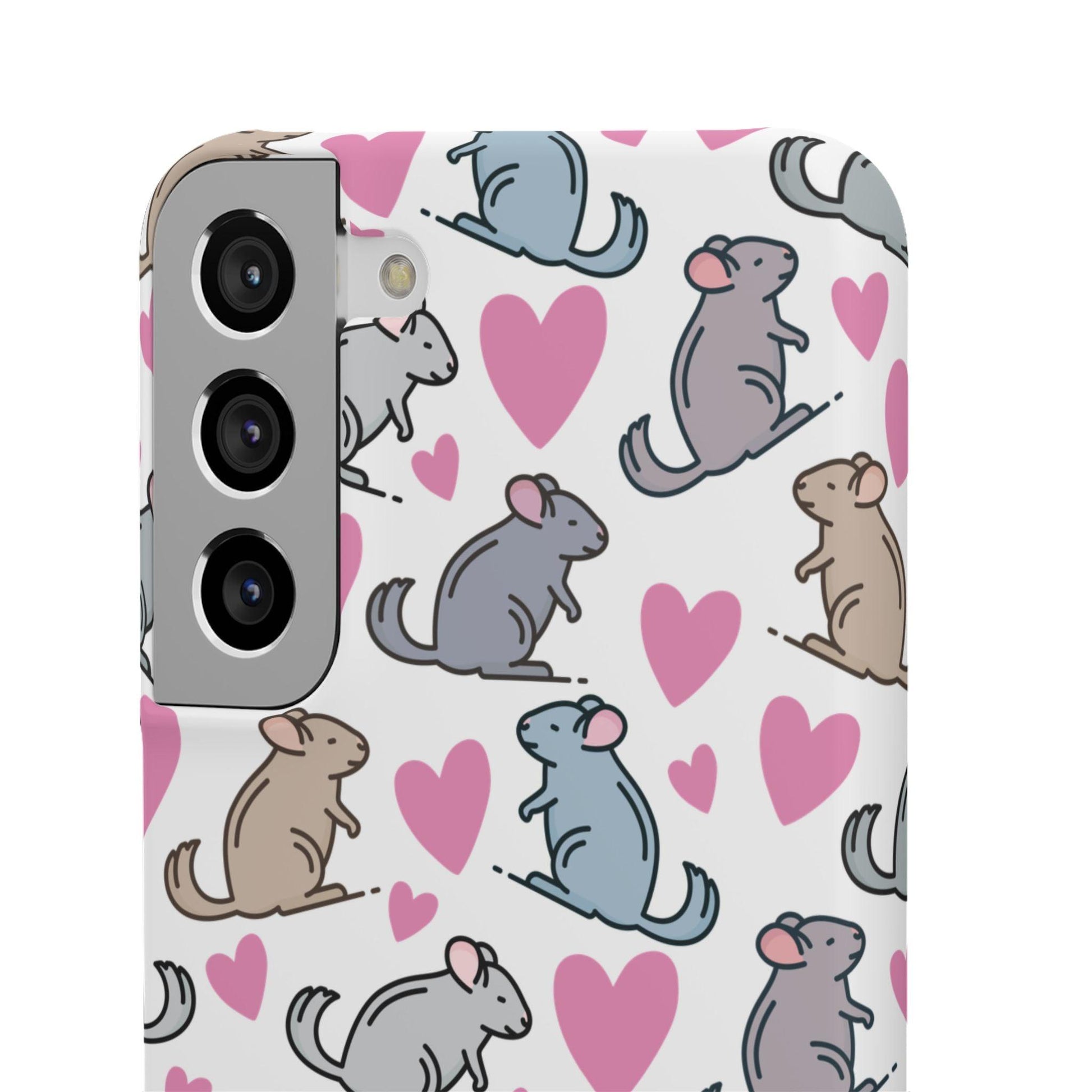 Chinchilla Love Snap Phone Case