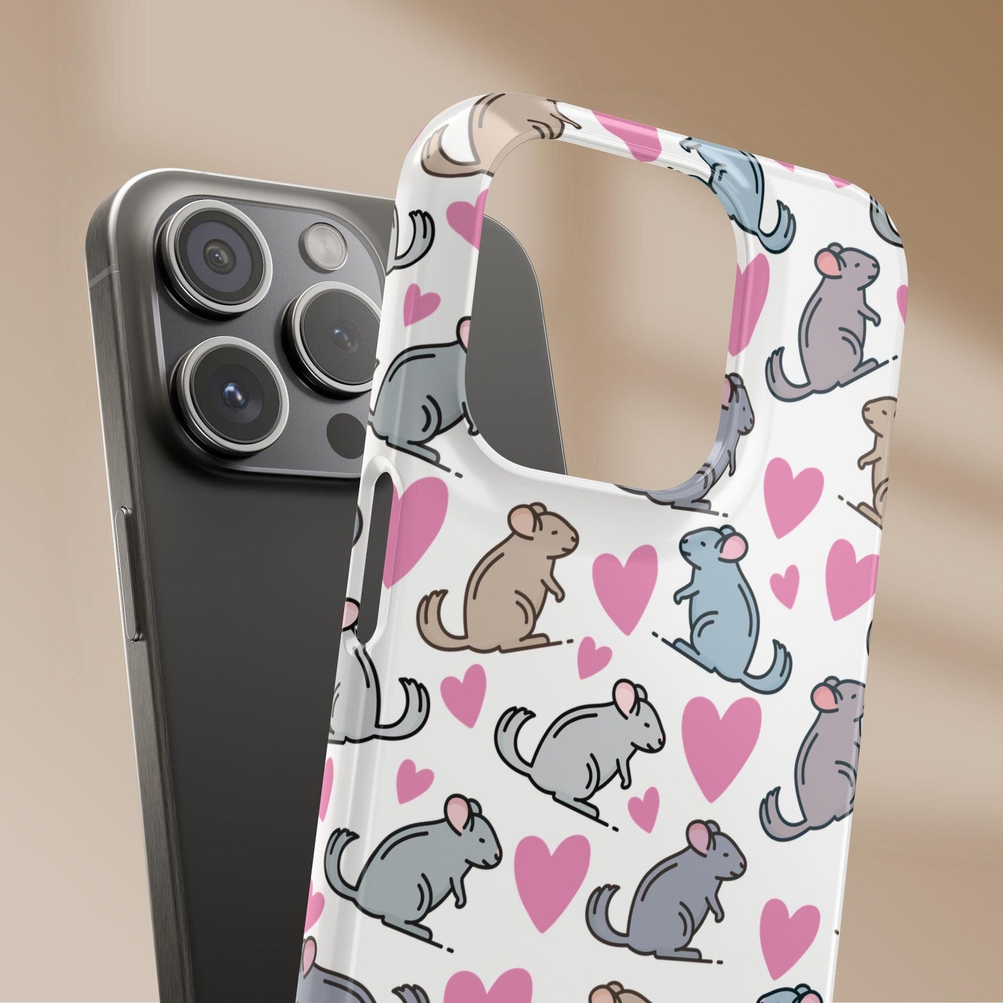 Chinchilla Love Snap Phone Case