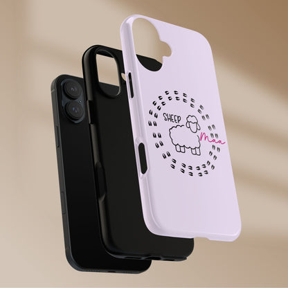 Sheep Maaa Tough Phone Case – Farm Life Protective Case for Female Farmers & Sheep Lovers