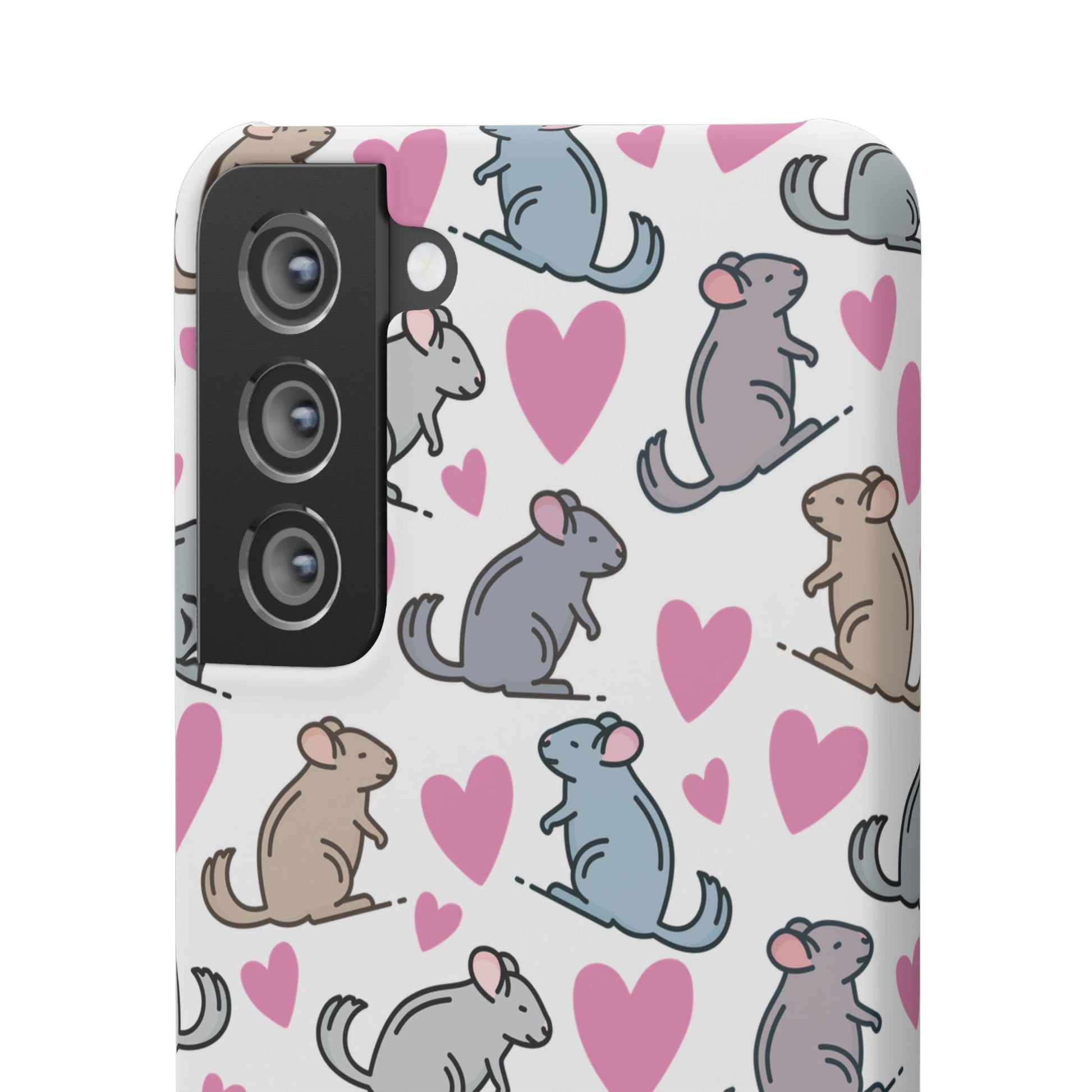 Chinchilla Love Snap Phone Case