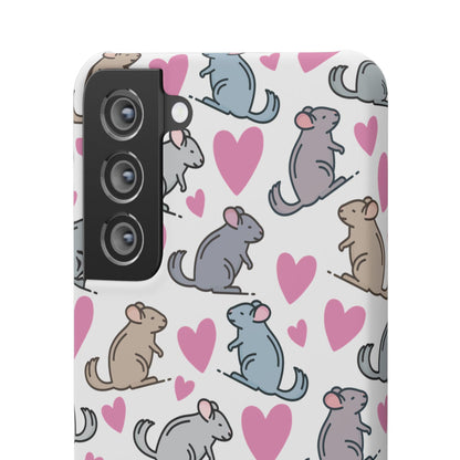 Chinchilla Love Snap Phone Case