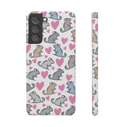 Chinchilla Love Snap Phone Case