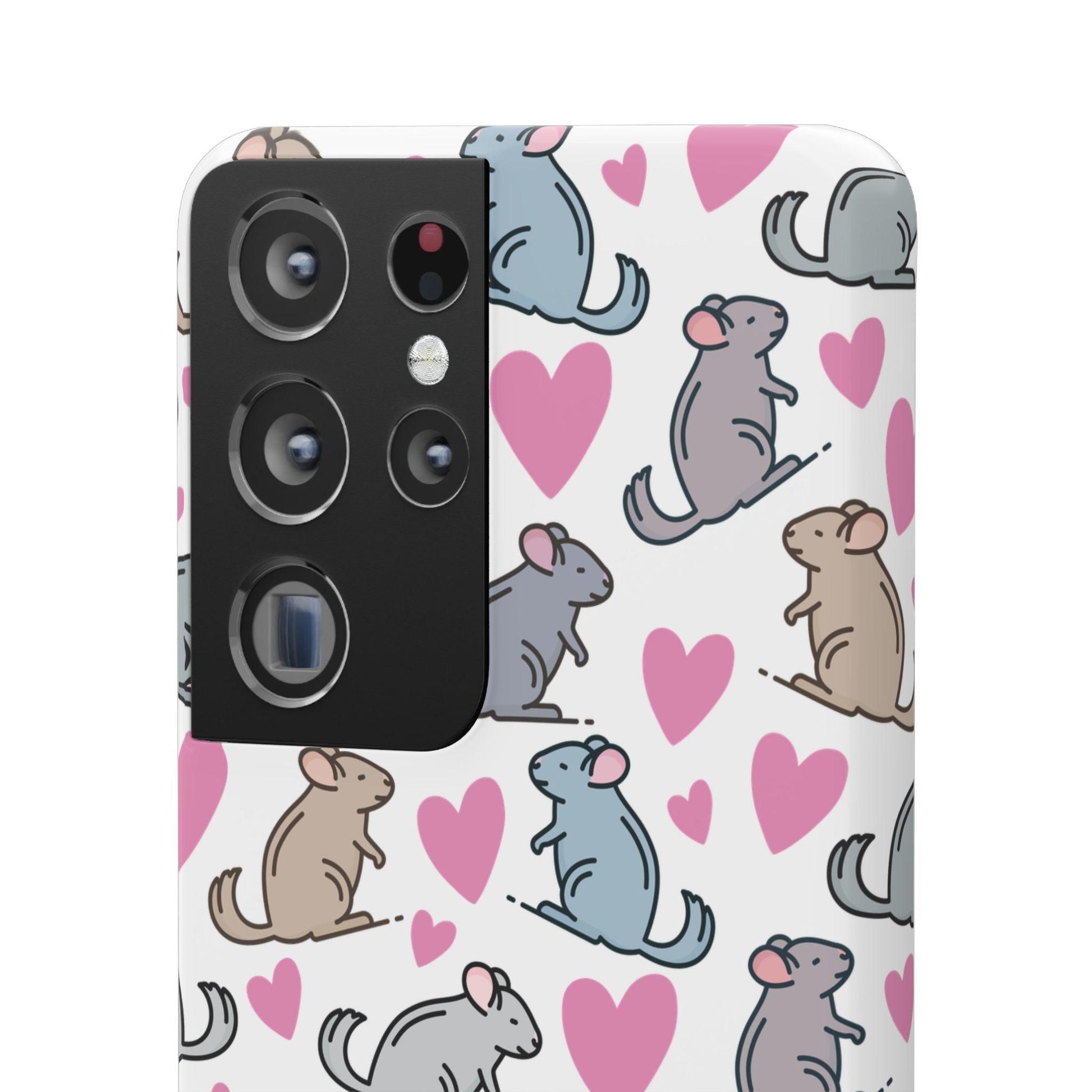 Chinchilla Love Snap Phone Case