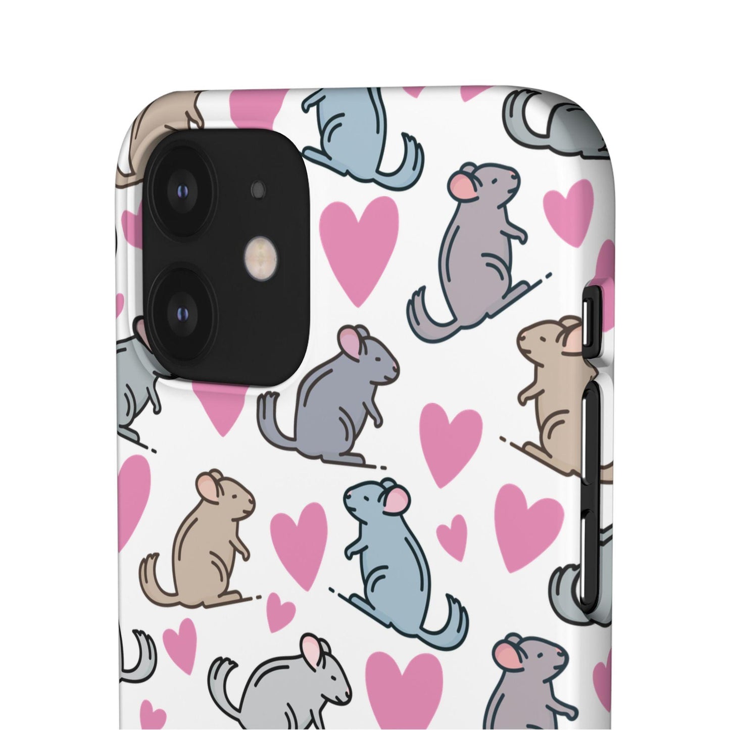 Chinchilla Love Snap Phone Case