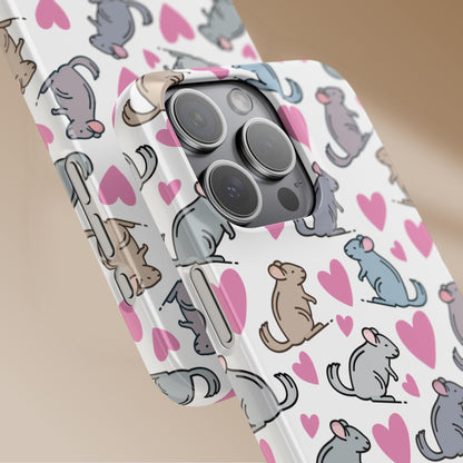 Chinchilla Love Snap Phone Case