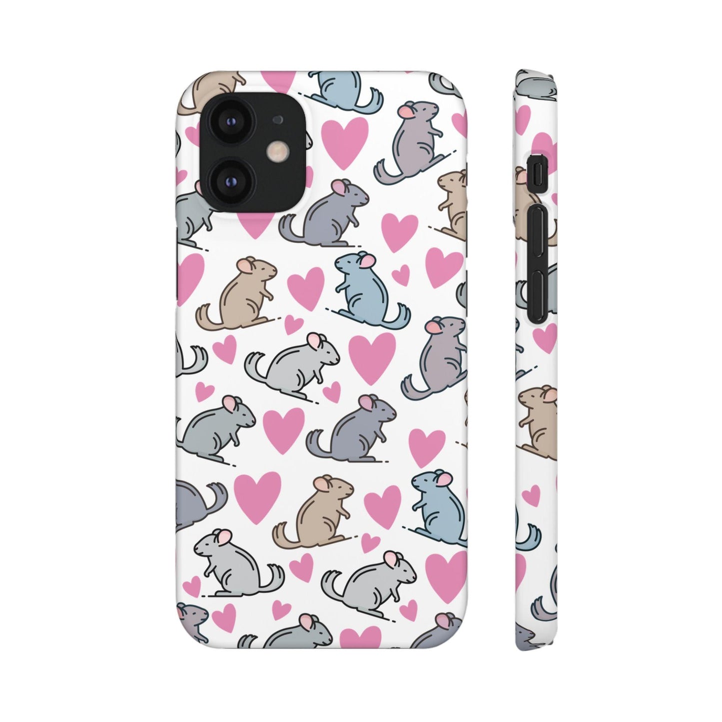 Chinchilla Love Snap Phone Case