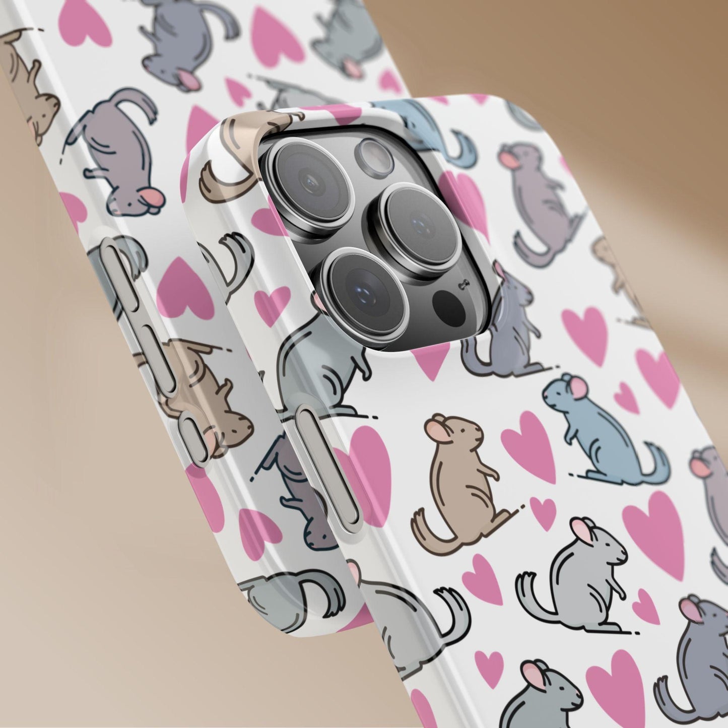 Chinchilla Love Snap Phone Case