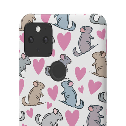 Chinchilla Love Snap Phone Case