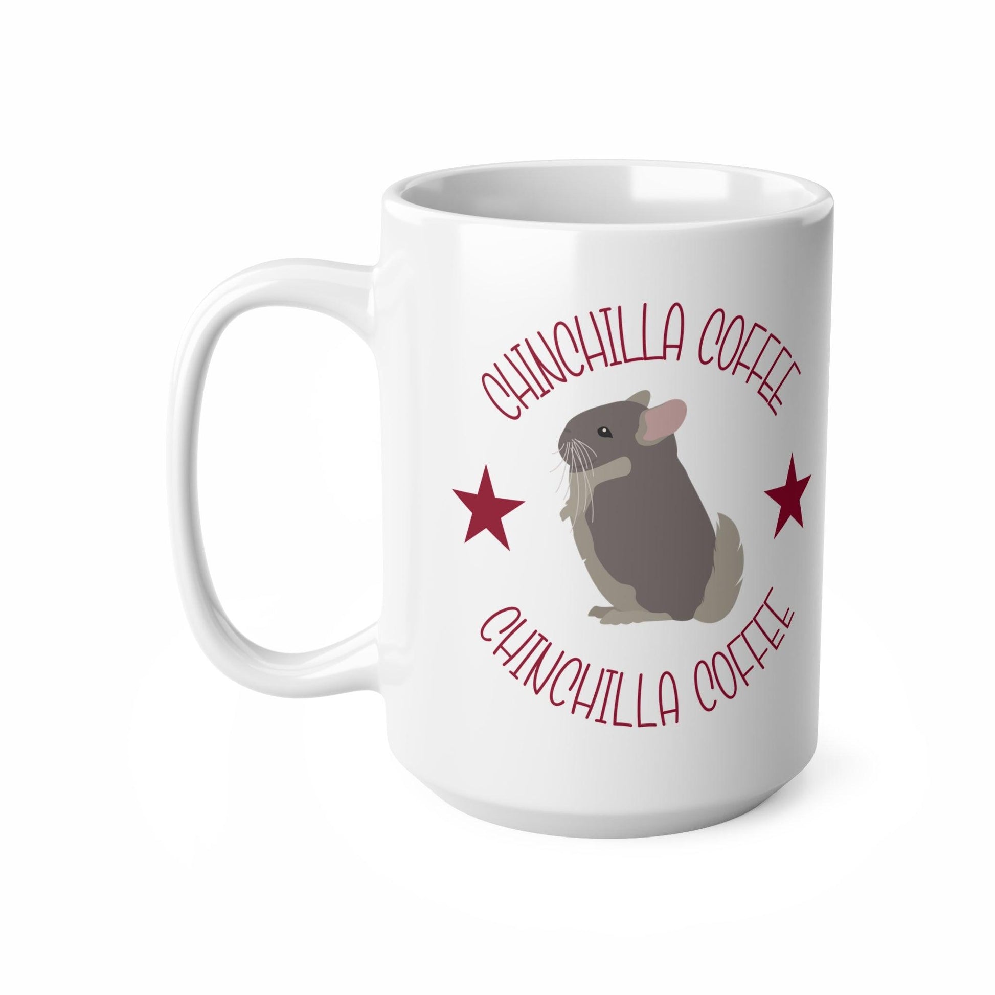 Chinchilla Coffee 'star' Mug - 11oz, 15oz - Chinchilla Mug, Chinchilla Gift
