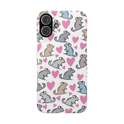 Chinchilla Love Snap Phone Case