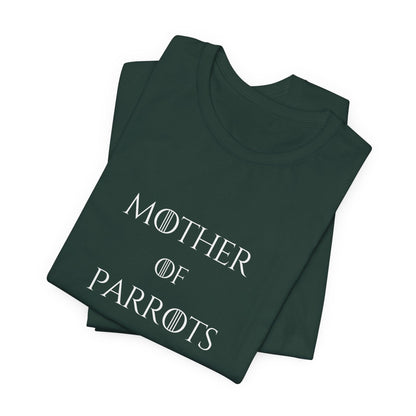 Mother of Parrots Premium TShirt - Perfect Gift for Cat Lovers