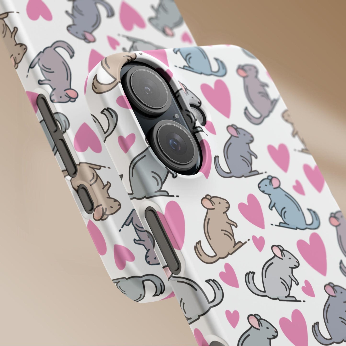 Chinchilla Love Snap Phone Case
