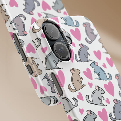 Chinchilla Love Snap Phone Case