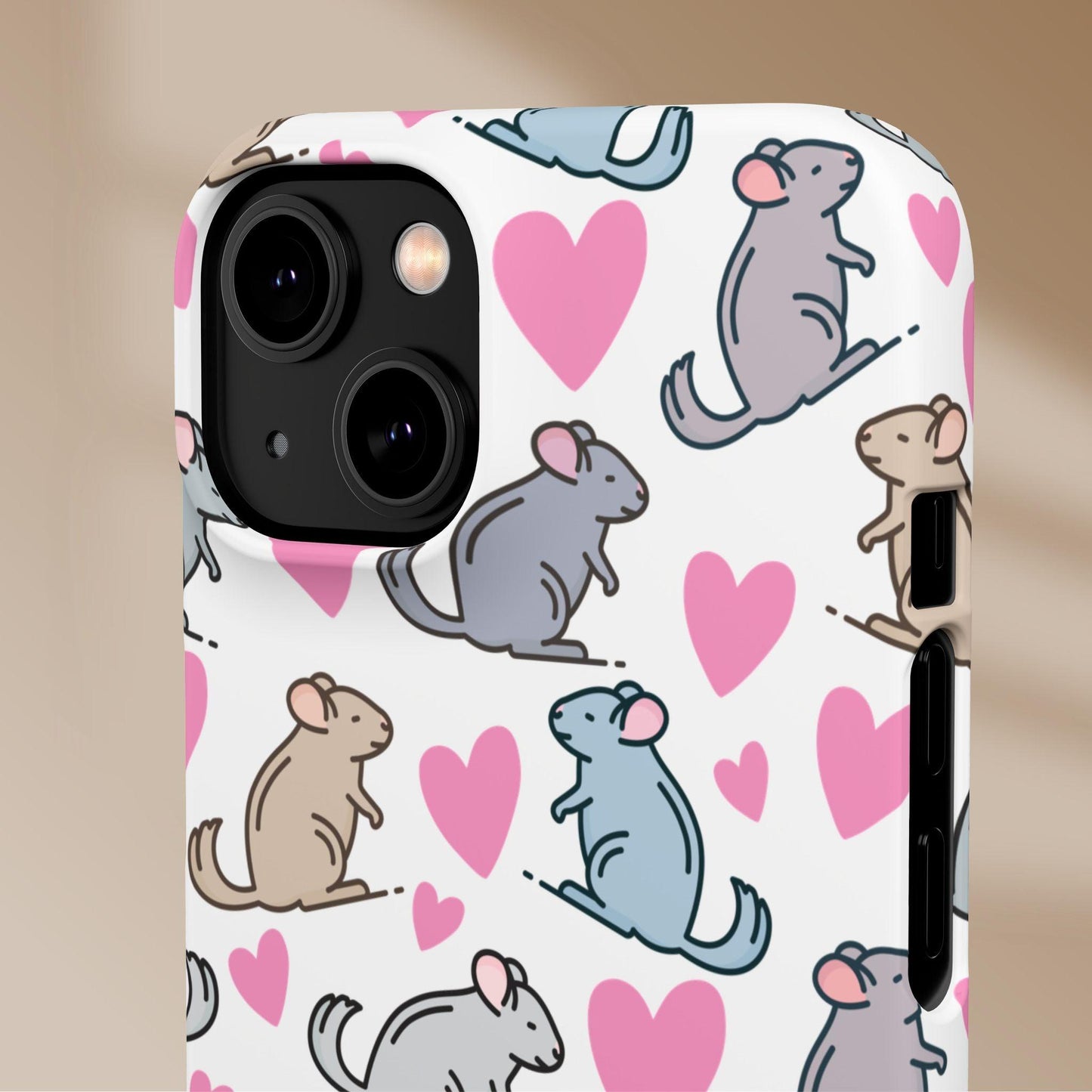 Chinchilla Love Snap Phone Case
